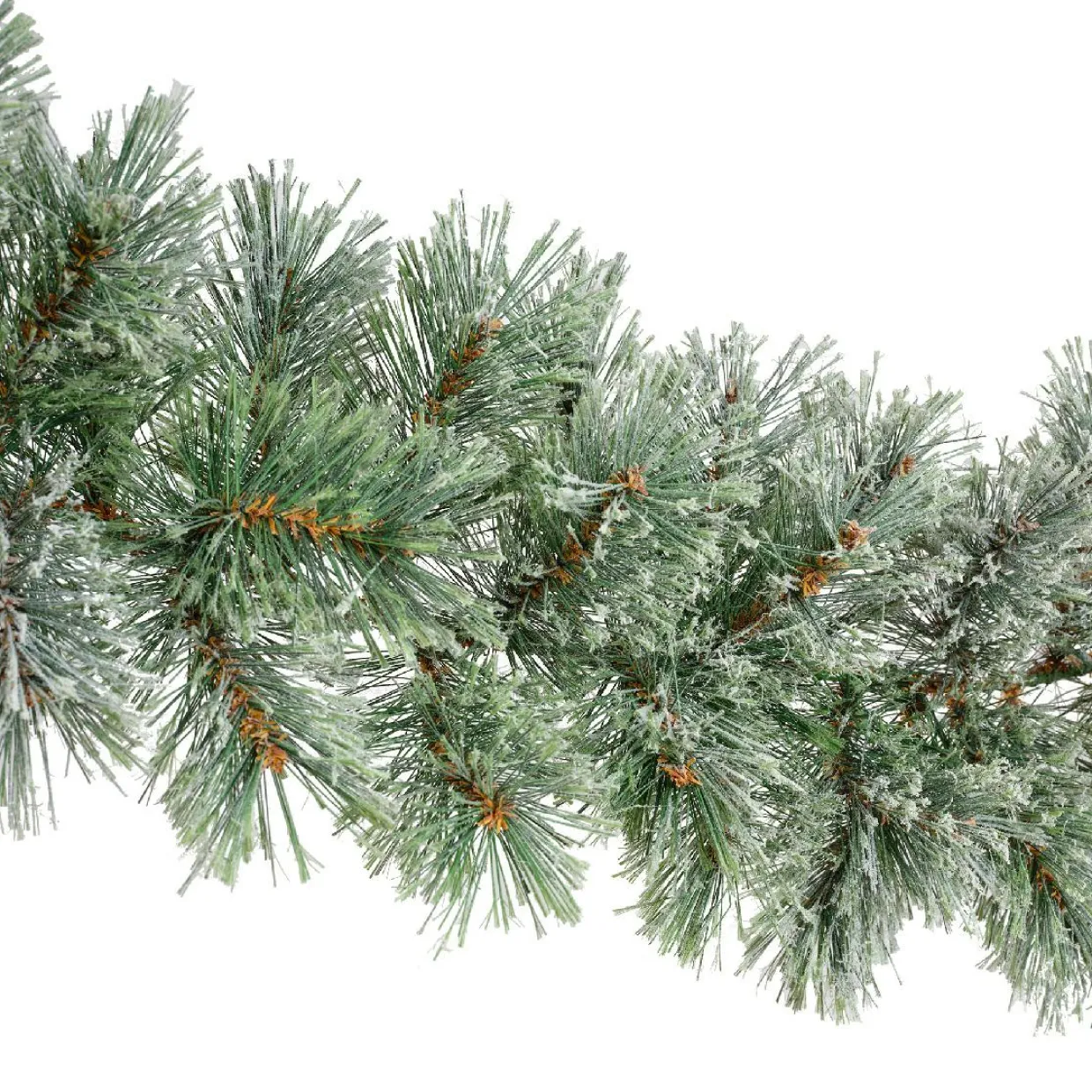 Guirlande de sapin (270 - D25 cm) Bromley Vert enneigé
