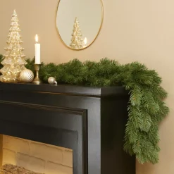 Guirlande de sapin (180 cm - D25) Utah Luxe Vert sapin