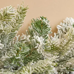 Guirlande de sapin (270 cm - D30) Givra Blanc enneigé