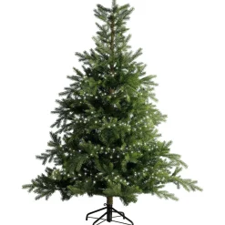 Guirlande lumineuse 11 m 500 LED câble vert Luxe Bicolore Blanc chaud et froid