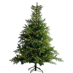 Guirlande lumineuse 34 m 1500 LED câble vert Luxe Blanc chaud Champagne