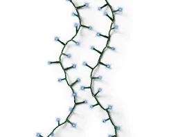 Guirlande lumineuse 11 m 500 LED câble vert Luxe Bleu