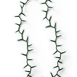 Guirlande lumineuse 11 m 500 LED câble vert Luxe Blanc froid