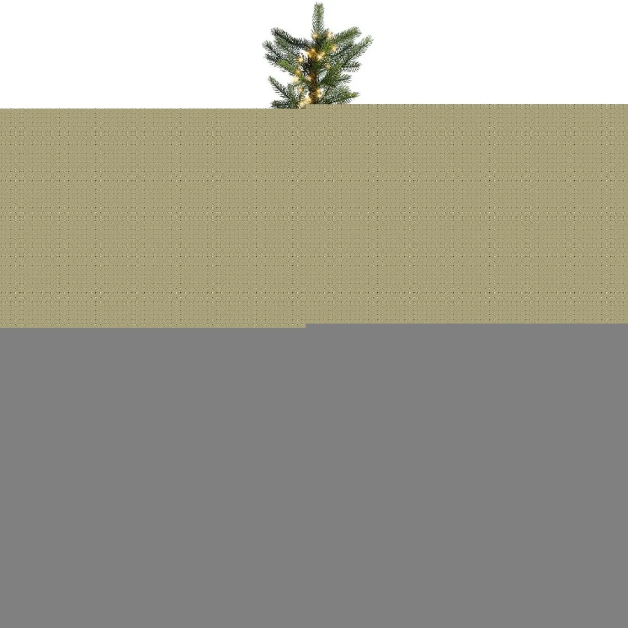 Guirlande lumineuse 16 m 750 LED câble vert Luxe Blanc chaud doré