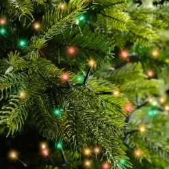 Guirlande lumineuse 4,20 m 576 LED câble noir Luxe Multicolore