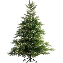 Guirlande lumineuse 12 m 960 Micro LED câble argent Luxe Blanc chaud