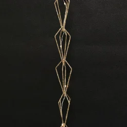 Guirlande lumineuse déco à piles 1,9 m Diamanti Blanc chaud