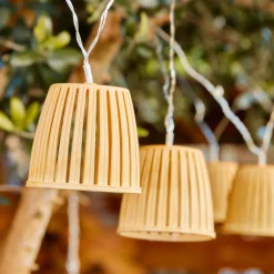 Guirlande lumineuse solaire 4,5 m 10 LED (H28 cm) Celesta Naturel