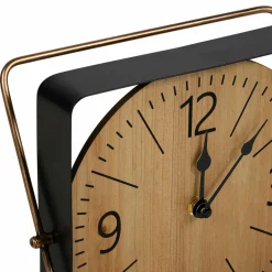 Horloge à poser en métal (H25 cm) Galway Noir