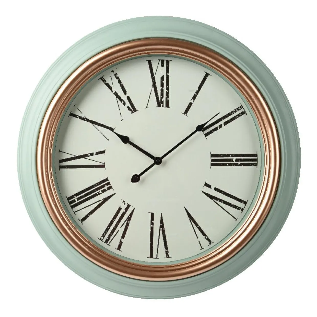 Horloge murale (D61 cm) Cornouailles Vert menthe