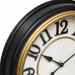 Horloge murale (D29 cm) Nell Marron