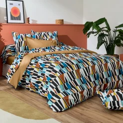 Housse de couette coton (280 x 240 cm) Pietro Multicolore
