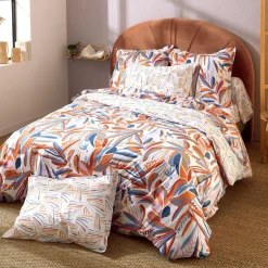 Housse de couette coton (260 x 240 cm) Perroquet Salsa Multicolore