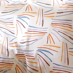 Housse de couette coton (260 x 240 cm) Perroquet Salsa Multicolore