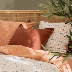 Housse de couette et deux taies coton (240 x 220 cm) Posei Multicolore