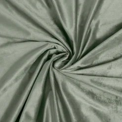 Housse de couette et deux taies d'oreiller velours (240 x 220 cm) Velina Vert cèdre