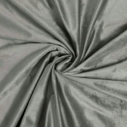 Housse de couette et deux taies d'oreiller velours (240 x 220 cm) Velina Gris anthracite