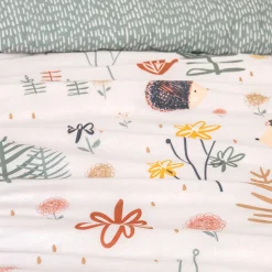 Housse de couette et deux taies enfant coton (200 x 200 cm) Polisson Multicolore