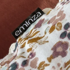 Housse de couette gaze de coton (200 x 200 cm) Constance Beige pampa