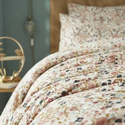 Housse de couette gaze de coton (140 x 200 cm) Constance Beige pampa