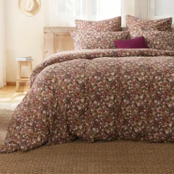 Housse de couette gaze de coton (260 x 240 cm) Constance Camel