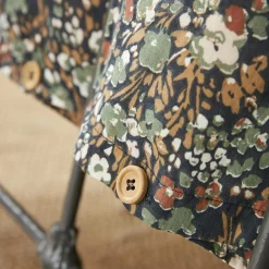 Housse de couette gaze de coton (140 x 200 cm) Constance Bleu nuit