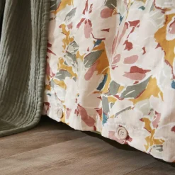 Housse de couette gaze de coton (260 x 240 cm) April Multicolore