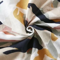 Housse de couette gaze de coton (140 x 200 cm) Mathilda Multicolore