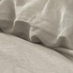 Housse de couette lin lavé (240 x 220 cm) Louise Beige