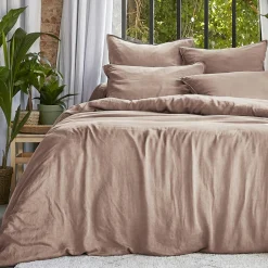 Housse de couette lyocell Tencel™ lavé (240 x 220 cm) Olivia Rose blush
