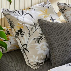 Housse de couette percale de coton (240 x 220 cm) Asia Beige