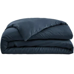 Housse de couette satin de bambou (240 x 220 cm) Sienna Bleu nuit