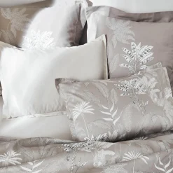 Housse de couette satin de coton (240 x 220 cm) Cayenne Marron