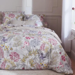 Housse de couette satin de coton (200 x 200 cm) Anaïs Multicolore