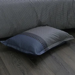 Housse de couette satin de coton (240 x 220 cm) Enzo Bleue