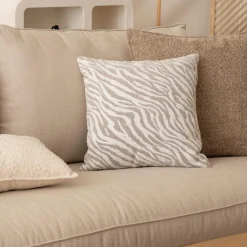 Housse de coussin carrée (40 x 40 cm) Jeni Beige