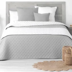 Housse de coussin carrée (60 cm) Mellow Chic Grise