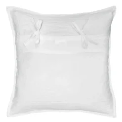 Housse de coussin carrée (60 cm) Mellow Chic Grise