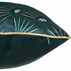 Housse de coussin carrée (40 x 40 cm) Feel Bleu canard