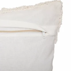 Housse de coussin carrée coton (40 x 40 cm) Rory Ivoire