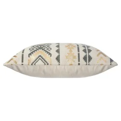 Housse de coussin carrée coton (40 x 40 cm) Etnik Gris