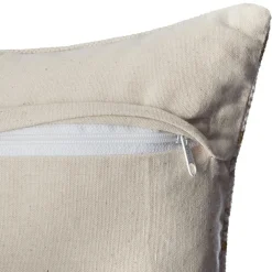 Housse de coussin carrée coton (40 x 40 cm) Etnik Gris
