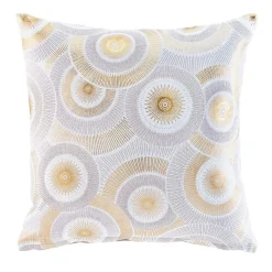 Housse de coussin carrée coton (40 x 40 cm) Eclipse Écru