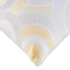 Housse de coussin carrée coton (40 x 40 cm) Eclipse Écru