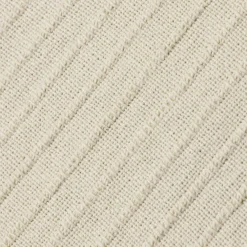 Housse de coussin carrée coton tissé (40 x 40 cm) Léa Beige pampa