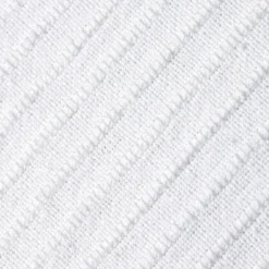 Housse de coussin carrée coton tissé (40 x 40 cm) Léa Blanche