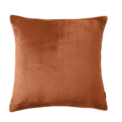 Housse de coussin carrée flanelle (60 x 60 cm) Didou Cuivre