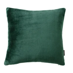 Housse de coussin carrée flanelle (60 x 60 cm) Didou Verte