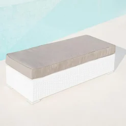 Housse de coussin de remplacement pour Banquette 2 places Palma Taupe