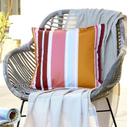 Housse de coussin extérieur carrée (45 x 45 cm) Bianca Orange